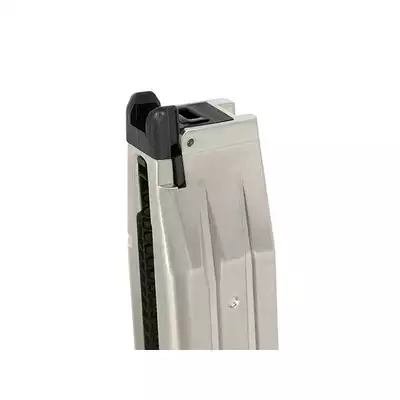 [Zestaw] Długi magazynek do modeli Hi-Capa R501/R603/R604 - Silver [JAG Arms]