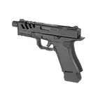 [Zestaw] Replika F1 BSF-19B - Black [EMG] + Miniaturowy Celownik Pistoletowy / karabinowy - Black [JJ Airsoft]