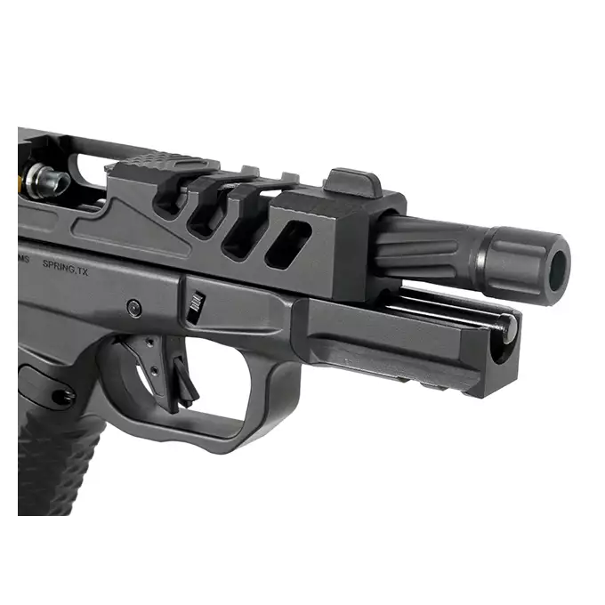 [Zestaw] Replika F1 BSF-19B - Black [EMG] + Miniaturowy Celownik Pistoletowy / karabinowy - Black [JJ Airsoft]