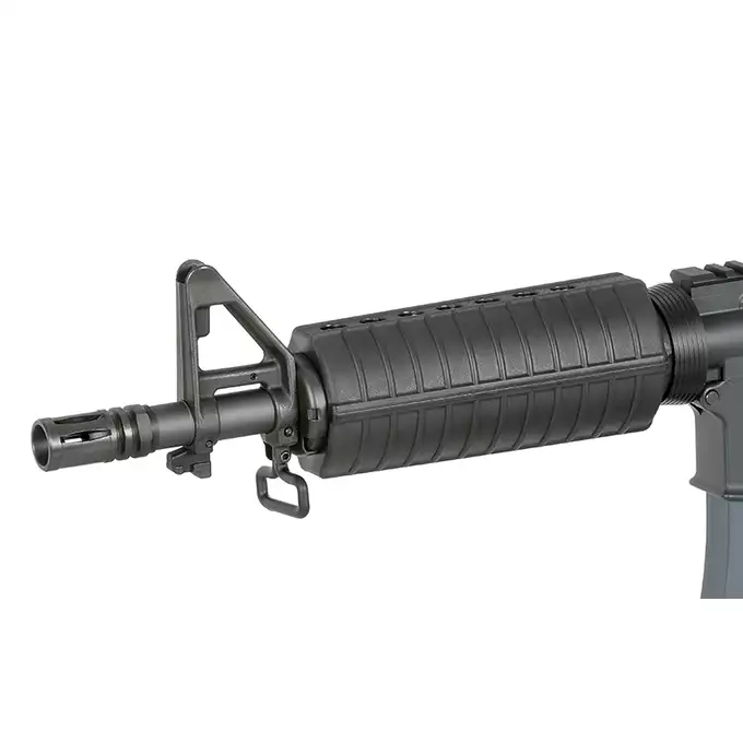 [Zestaw] Replika Gazowa Karabinka M4A1 10.5" CQB - Black [CGS] + Airsoft Green Gas 1000ml [Pro Tech Guns] + Magazynek AR15 Green Gaz do karabinków gazowych CGS, MWS - Black [CGS]