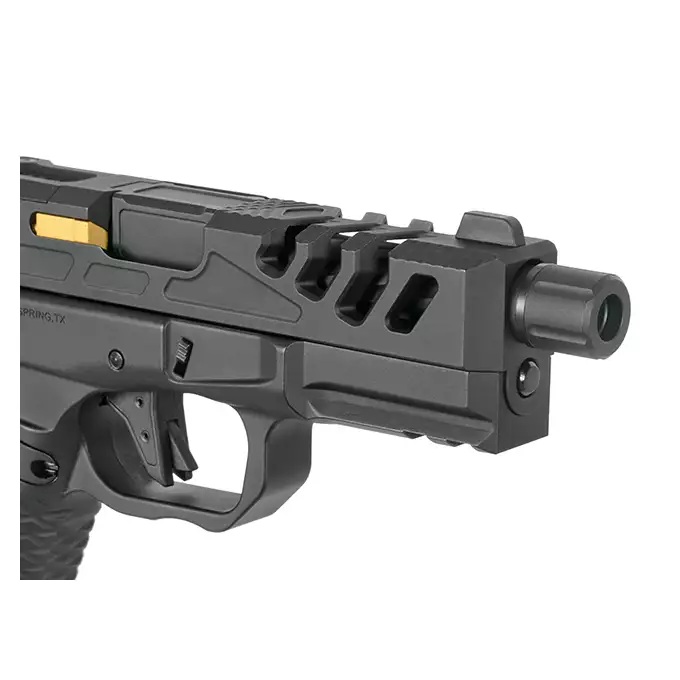 [Zestaw] Replika F1 BSF-19B - Black [EMG] + Miniaturowy Celownik Pistoletowy / karabinowy - Black [JJ Airsoft]