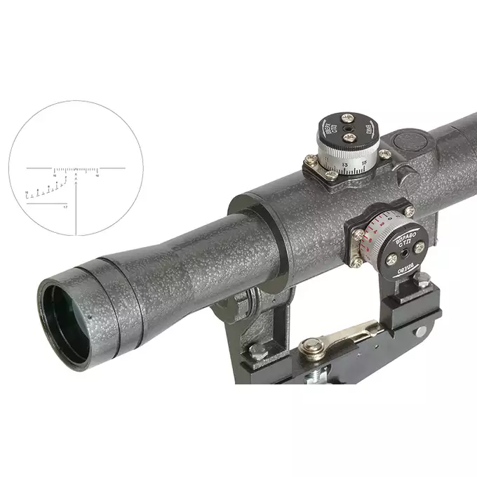 [Zestaw] Replika elektryczna karabinu wyborowego SWD - Real Wood [A&amp;K] + Luneta Victoptics SVD 4X24 FFP [Vector Optics]