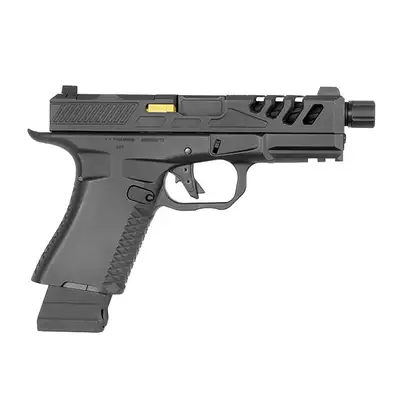 [Zestaw] Replika F1 BSF-19B - Black [EMG] + Miniaturowy Celownik Pistoletowy / karabinowy - Black [JJ Airsoft]