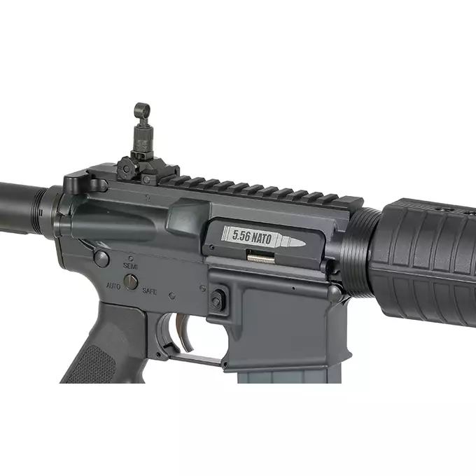 [Zestaw] Replika Gazowa Karabinka M4A1 10.5" CQB - Black [CGS]