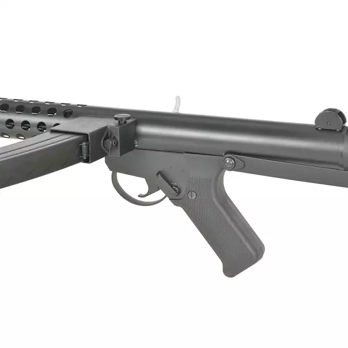 [Set] MK4 Sterling Submachine gun replica - Black [S&amp;T] + 110rd Mid-Cap Magazine for S&amp;T Sterling - Black [S&amp;T]