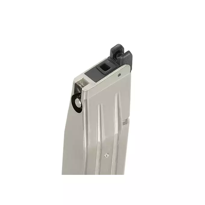 [Zestaw] Długi magazynek do modeli Hi-Capa R501/R603/R604 - Silver [Army Armament]