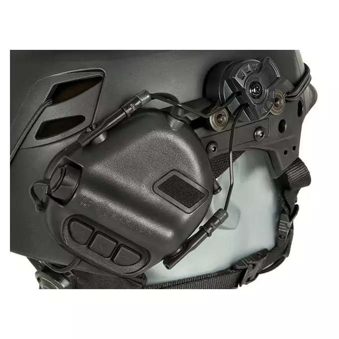 [Set] M32H Electronic Communication Hearing Protector for EXF Helmets - BK + Earmor M16 Headset Adapter Mount M31 / M32 - Black [EARMOR]