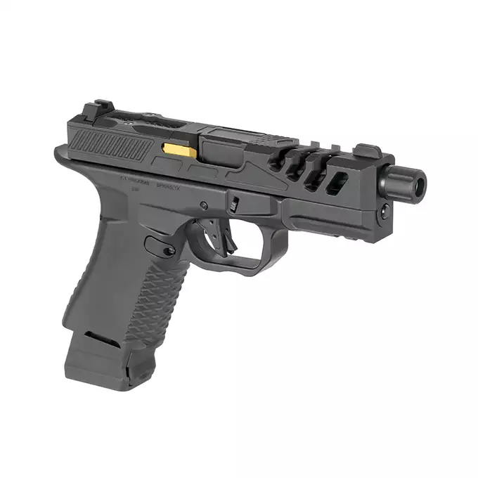 [Zestaw] Replika F1 BSF-19B - Black [EMG] + Miniaturowy Celownik Pistoletowy / karabinowy - Black [JJ Airsoft]