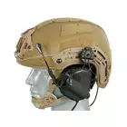 [Zestaw] M32H Aktywne ochronniki słuchu z mikrofonem na hełm FAST - BK [EARMOR] + Uchwyty adaptera zestawu słuchawkowego Earmor M16 do M31 / M32 - Black [EARMOR]