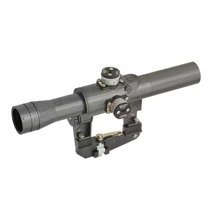 [Zestaw] Replika elektryczna karabinu wyborowego SWD - Real Wood [A&amp;K] + Luneta Victoptics SVD 4X24 FFP [Vector Optics]