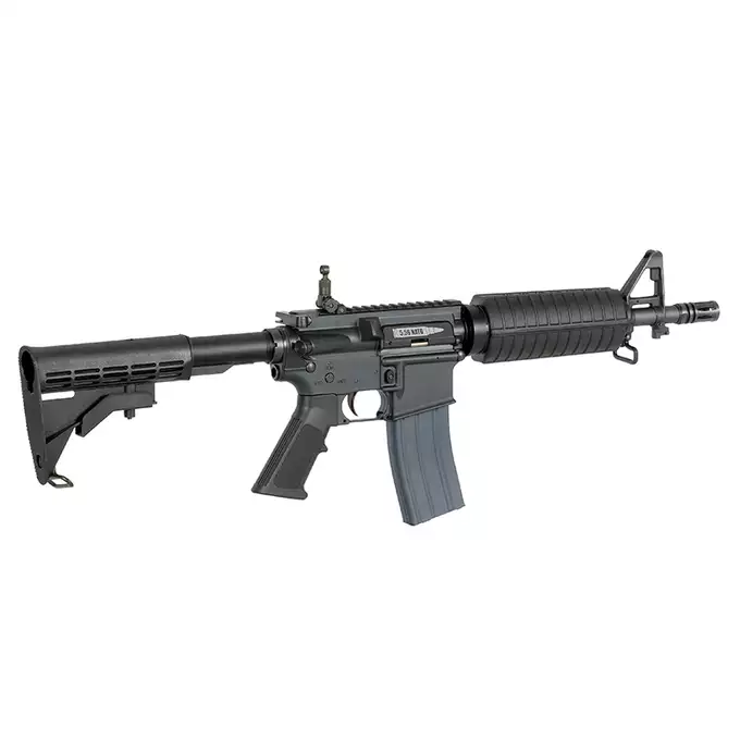 [Zestaw] Replika Gazowa Karabinka M4A1 10.5" CQB - Black [CGS]