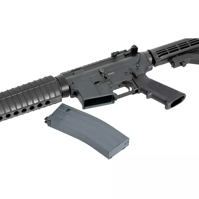 [Zestaw] Replika Gazowa Karabinka M4A1 10.5" CQB - Black [CGS] + Airsoft Green Gas 1000ml [Pro Tech Guns] + Magazynek AR15 Green Gaz do karabinków gazowych CGS, MWS - Black [CGS]