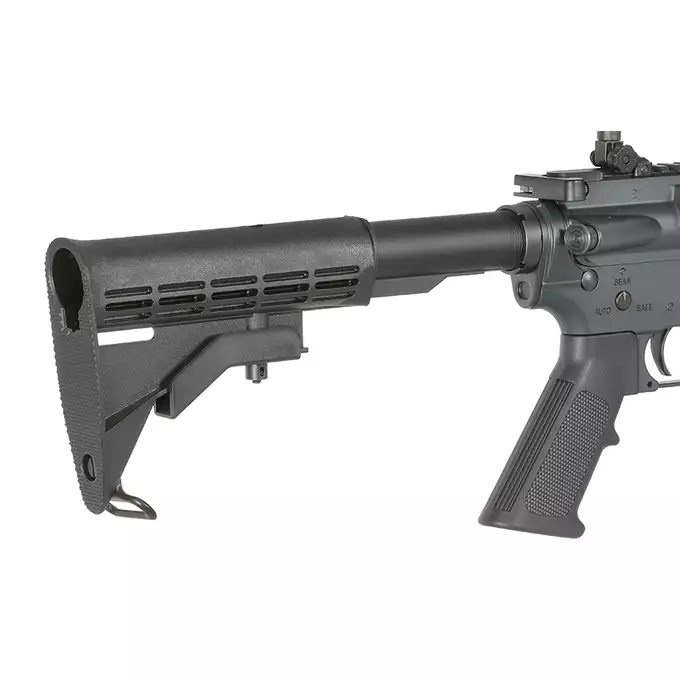 [Zestaw] Replika Gazowa Karabinka M4A1 RIS SOPMOD 14.5" - Black [CGS] + Airsoft Green Gas 1000ml [Pro Tech Guns] + Magazynek AR15 Green Gaz do karabinków gazowych CGS, MWS - Black [CGS]