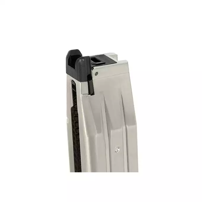 [Zestaw] Długi magazynek do modeli Hi-Capa R501/R603/R604 - Silver [Army Armament]