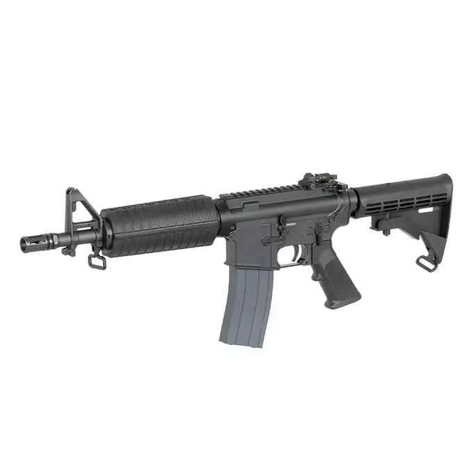 [Zestaw] Replika Gazowa Karabinka M4A1 10.5" CQB - Black [CGS]