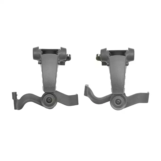[Zestaw] M32H Aktywne ochronniki słuchu z mikrofonem na hełm FAST - BK [EARMOR] + Uchwyty adaptera zestawu słuchawkowego Earmor M16 do M31 / M32 - Black [EARMOR]