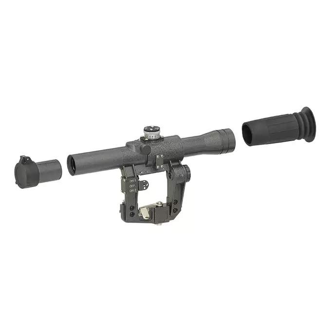 [Zestaw] Replika elektryczna karabinu wyborowego SWD - Real Wood [A&amp;K] + Luneta Victoptics SVD 4X24 FFP [Vector Optics]
