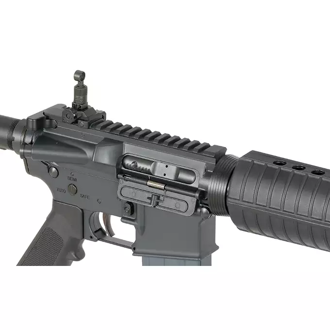 [Zestaw] Replika Gazowa Karabinka M4A1 10.5" CQB - Black [CGS] + Airsoft Green Gas 1000ml [Pro Tech Guns] + Magazynek AR15 Green Gaz do karabinków gazowych CGS, MWS - Black [CGS]
