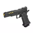 [Zestaw] R608 - Black [Army Armament] + Długi magazynek do modeli Hi-Capa R501/R603/R604 - Silver [Army Armament]