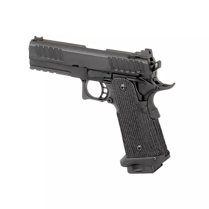 [Zestaw] R603 - Black [Army Armament] + Długi magazynek do modeli Hi-Capa R501/R603/R604 - Silver [Army Armament]