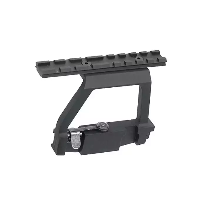 [Zestaw] Replika Karabinka AKS-74N Sports Line AEG [S&amp;T] + Szyna montażowa do AK [CYMA] + Kolimator Victoptics IPM 1x23x34 - Black [Vector Optics]
