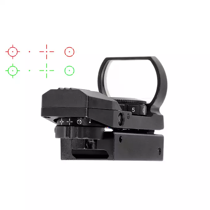 [Zestaw] Replika Karabinka AKS-74N Sports Line AEG [S&amp;T] + Szyna montażowa do AK [CYMA] + Kolimator Victoptics IPM 1x23x34 - Black [Vector Optics]
