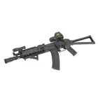[Zestaw] Replika Karabinka AKS-74N Sports Line AEG [S&amp;T] + Szyna montażowa do AK [CYMA] + Kolimator Victoptics IPM 1x23x34 - Black [Vector Optics]
