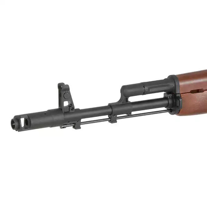 [Zestaw] Replika Karabinka AKS-74N Sports Line AEG [S&amp;T] + Szyna montażowa do AK [CYMA] + Kolimator Victoptics IPM 1x23x34 - Black [Vector Optics]
