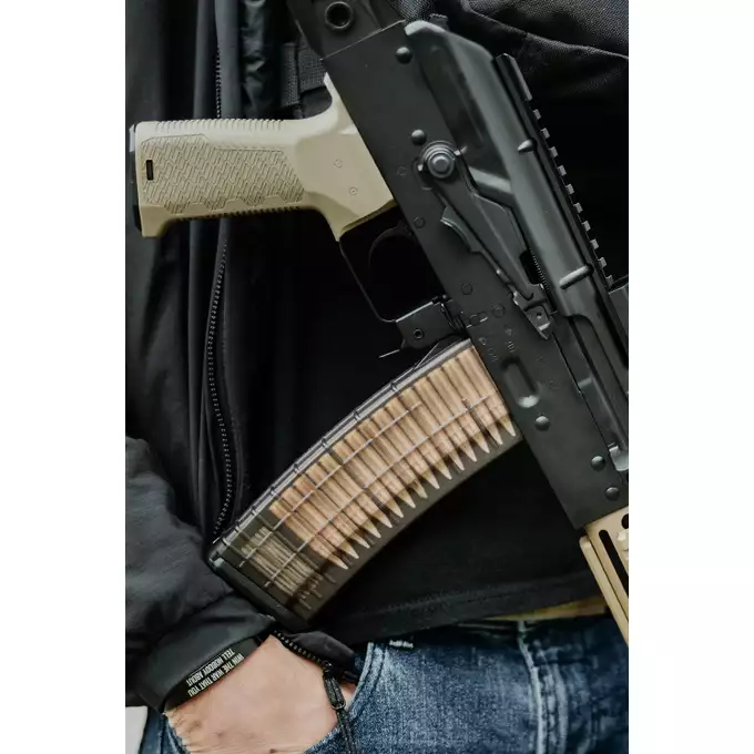 [Zestaw] Magazynek Mid-Cap Bułgarski na 150 Kulek Do Serii AK [CYMA]