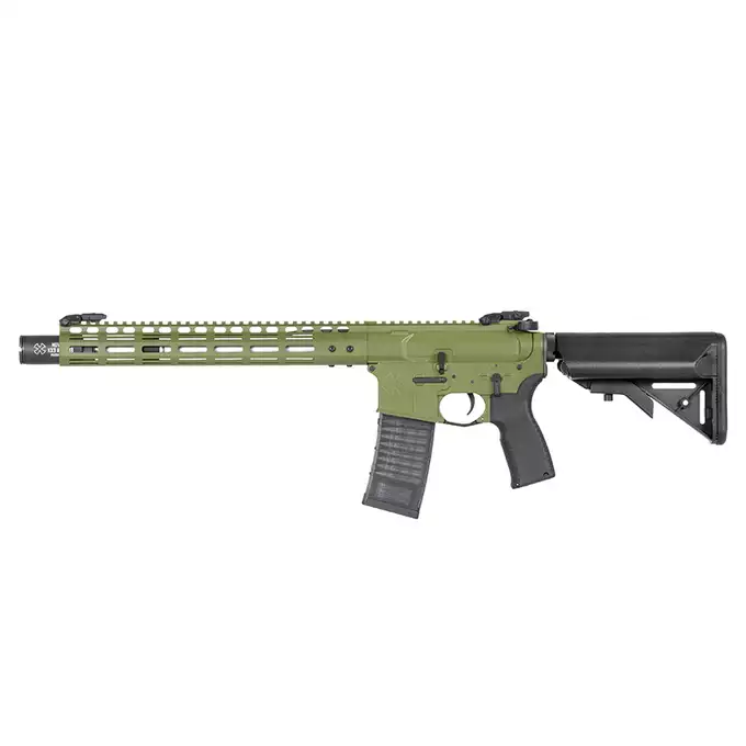 [Zestaw] Replika Karabinka Noveske 13.7" Gen III INFIDEL - Bazooka Green [EMG] + Magazynek LANCER L5 AWM 5.56x45 na 220 kulek do M4/AR15 [EMG]