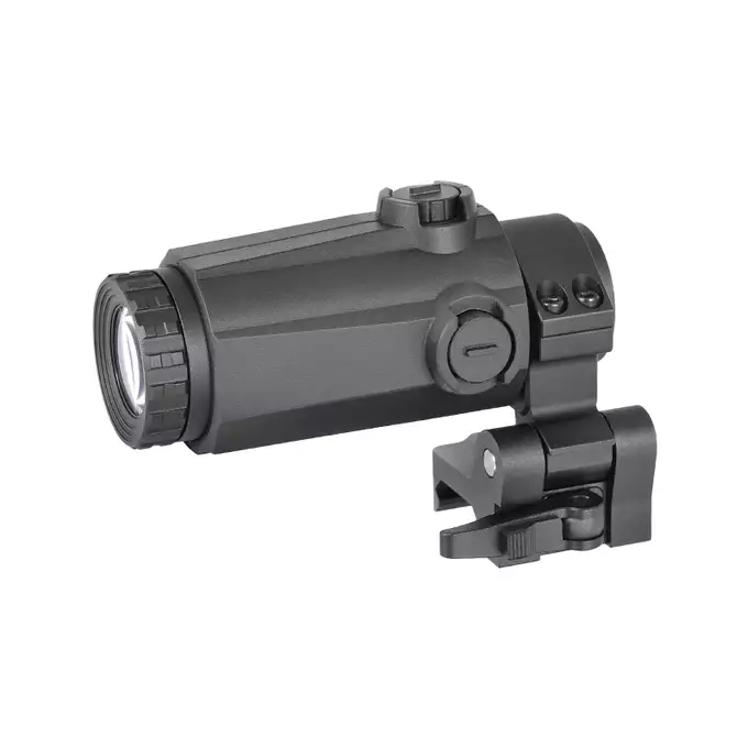 [Zestaw] Replika Daniel Defense M4A1 RIII 14.5" - Black [EMG] + Celownik kolimatorowy maverick-IV 1X20 - black [Vector Optics] + Powiększalnik Maverick Gen3 3x22 Magnifier MIL [Vector Optics]