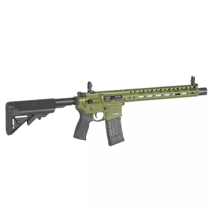 [Zestaw] Replika Karabinka Noveske 13.7" Gen III INFIDEL - Bazooka Green [EMG] + Magazynek LANCER L5 AWM 5.56x45 na 220 kulek do M4/AR15 [EMG]