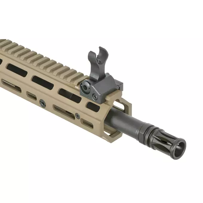 [Zestaw] Replika Daniel Defense M4A1 RIII 14.5" - FDE [EMG] + Magazynek LANCER L5 AWM 5.56x45 na 220 kulek do M4/AR15 [EMG]