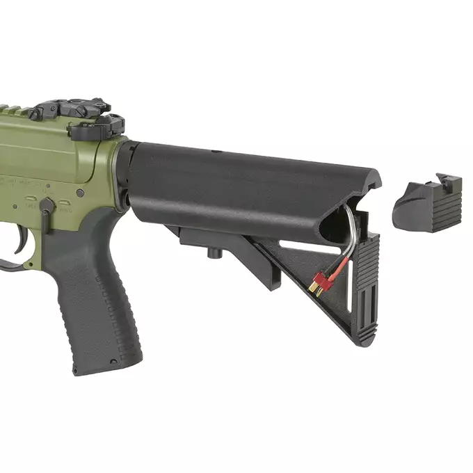 [Zestaw] Replika karabinka Noveske 7.5" Gen III DIPLOMAT - Bazooka Green [EMG] + Celownik kolimatorowy maverick-IV 1X20 - Coyote [Vector Optics]