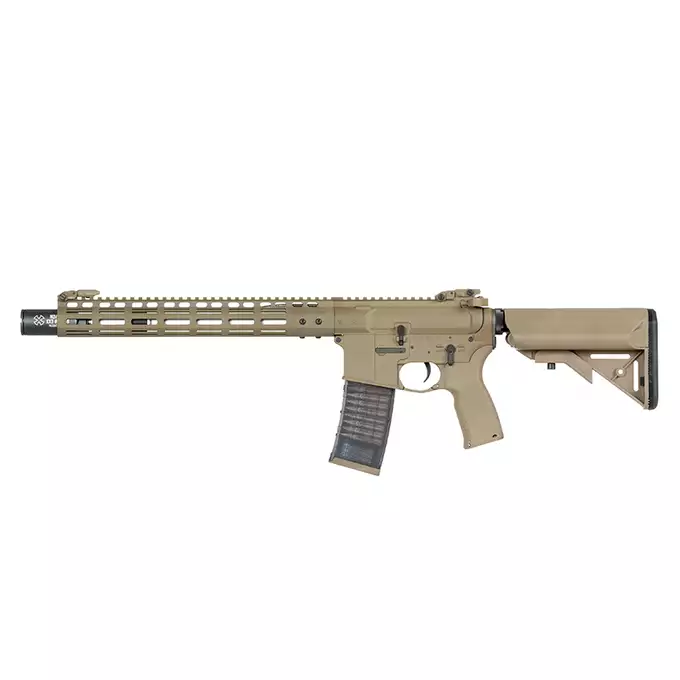 [Zestaw] Replika Karabinka Noveske 13.7" Gen III INFIDEL - FDE [EMG] + Celownik kolimatorowy maverick-IV 1X20 - Coyote [Vector Optics]