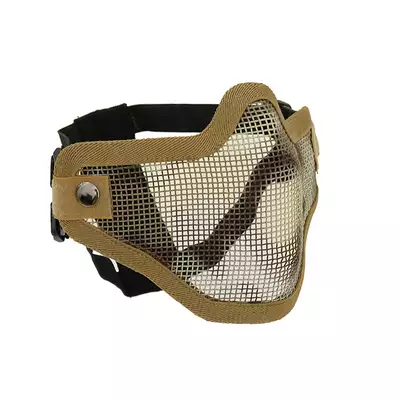 Stalowa maska ochronna V.1 - Coyote/Camo [WOSPORT]