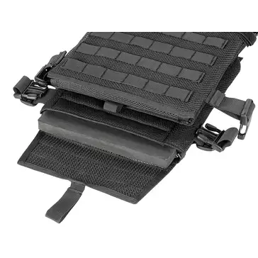 Gilet en maille ultraléger - BLACK [8FIELDS]