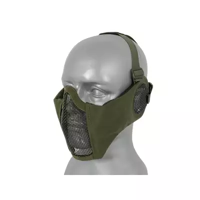 Stalowa maska siatkowa 3.0 - Olive [WOSPORT]