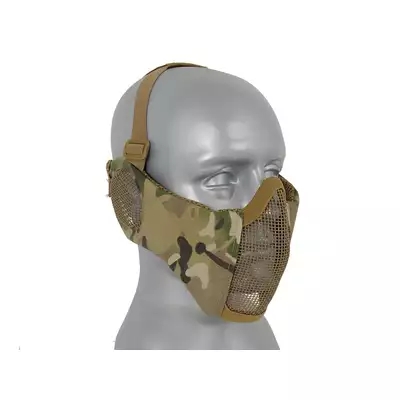 Stalowa maska siatkowa 3.0 - Multicamo [WOSPORT]