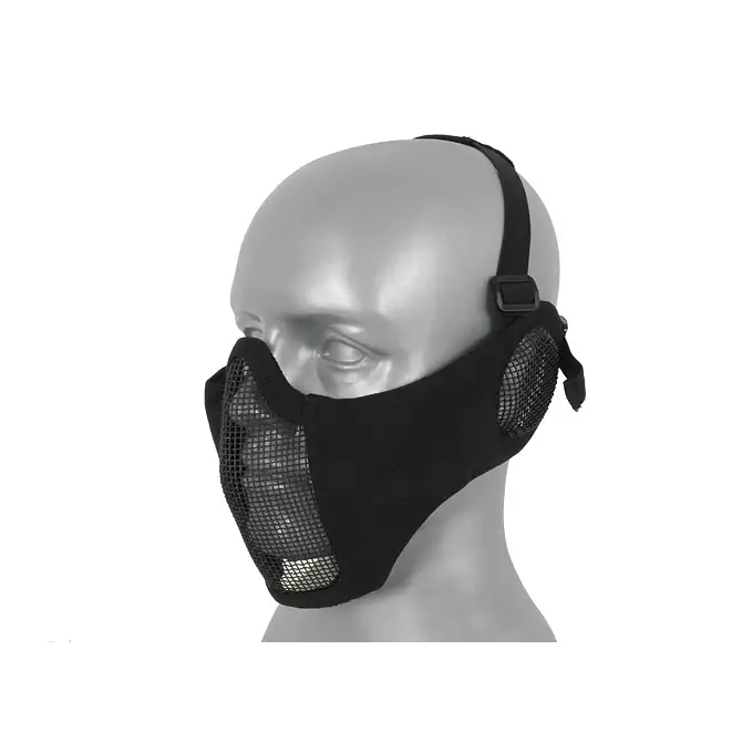 Stalowa maska siatkowa 3.0 - Black [CS]