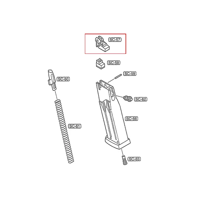 Magazine Lip for ST23 [STTi]