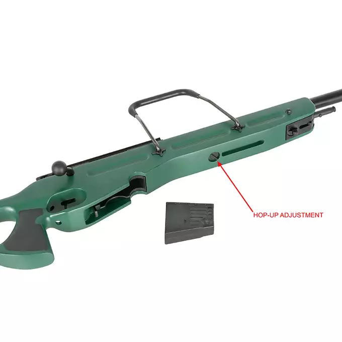 [Zestaw] Replika Karabinu Snajperskiego SV-98 - Real Wood [Snow Wolf] + Magazynek Mid-Cap do repliki SV-98 - Black [Snow Wolf] + Luneta GRIZZLY 3-12X56 [Vector Optics]