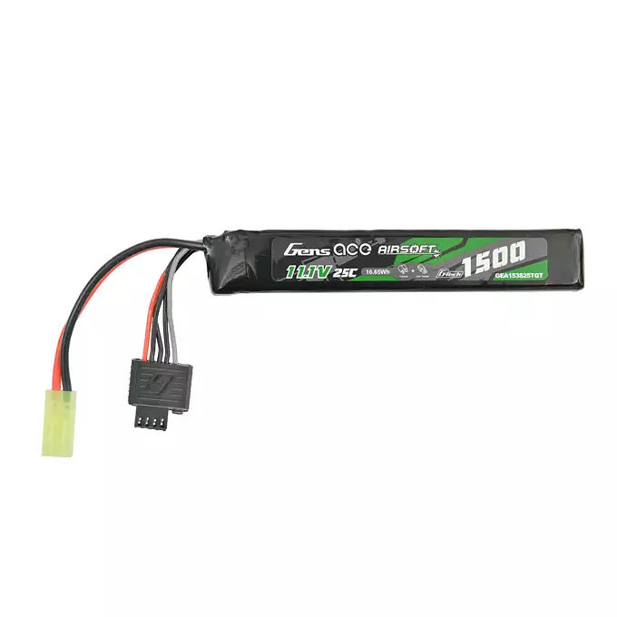 [Zestaw] CM.041J BLUE Limited Edition [CYMA] + Akumulator airsoftowy 25C 1500mAh 3S1P 11.1V LiPo Gens ace G-Tech Tamiya + Mini ładowarka Gens ace Imars G-Tech
