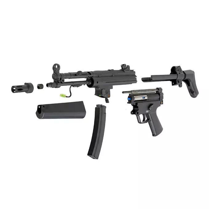 [Zestaw] CM.041J BLUE Limited Edition [CYMA] + Akumulator airsoftowy 25C 1000mAh 3S1P 11.1V LiPo Gens ace G-Tech Tamiya + Mini ładowarka Gens ace Imars G-Tech