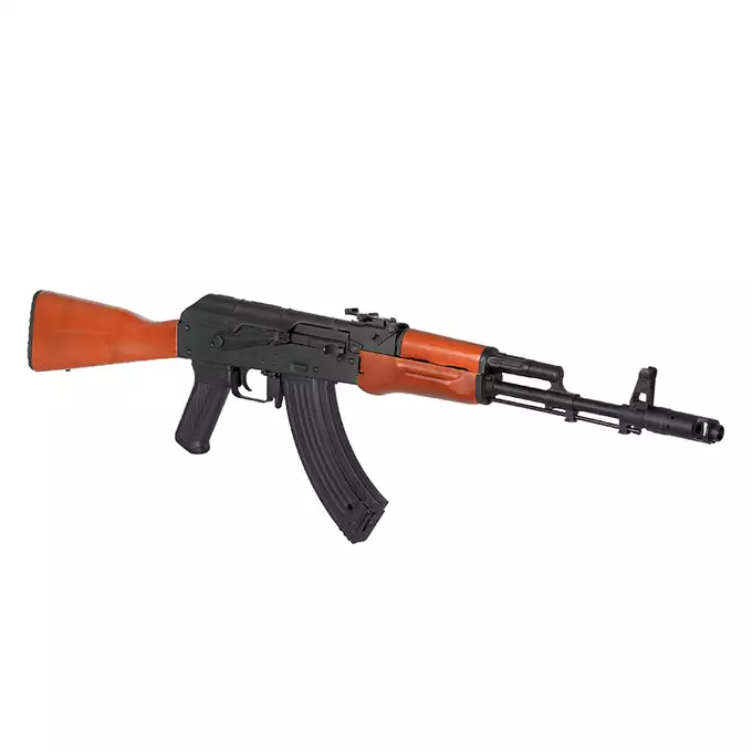 [Zestaw] JG1012 EBB Full Metal [J.G.WORKS] + Magazynek Hi-Cap na 350 kulek do serii AK47/AKM - Black [BattleAxe]