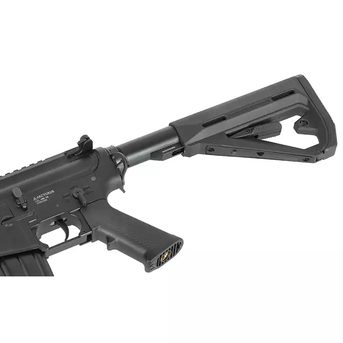 [Zestaw] AR15 CQB AT-AR01-CQ [Arcturus] + 350-kulkowy stalowy magazynek do AR-15 - Black [BattleAxe]