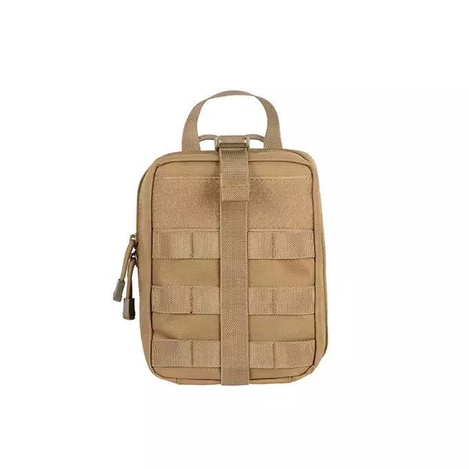 [Zestaw] Kamizelka taktyczna Goliath XL - TAN [8FIELDS] + Panel administracyjny - Coyote [8FIELDS] + Torba zrzutowa na magazynki - coyote [8FIELDS] + Prosta ładownica na naboje do strzelby - Coyote [8FIELDS] + MOLLE kangurowy panel przedni - Coyote [8FIELDS] + Duża zrywalna ładownica medyczna - Coyote [8FIELDS] + Potrójna ładownica na granaty 40mm - Coyote [8FIELDS] + Ładownica na radio PRC148/152 - Coyote [8FIELDS] + Wielozadaniowy plecak V2  - TAN [8FIELDS]