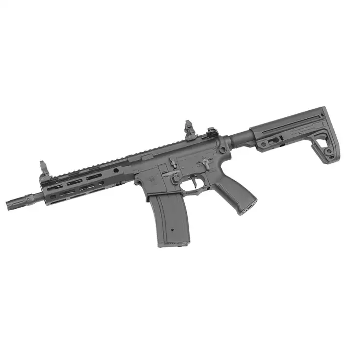 [Zestaw] M906C Fire Control System Edition [DE] + Polimerowy magazynek 200 kulek 416/SCAR16/AR15 - Translucent [BattleAxe]
