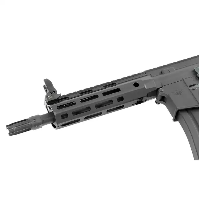 [Zestaw] M906C Fire Control System Edition [DE] + Polimerowy magazynek 200 kulek 416/SCAR16/AR15 - Translucent [BattleAxe]