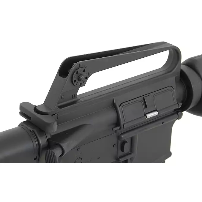 [Zestaw] M-16A [J.G.Works] + 80-kulkowy Krótki stalowy magazynek do AR-15/M4 - Black [BattleAxe]